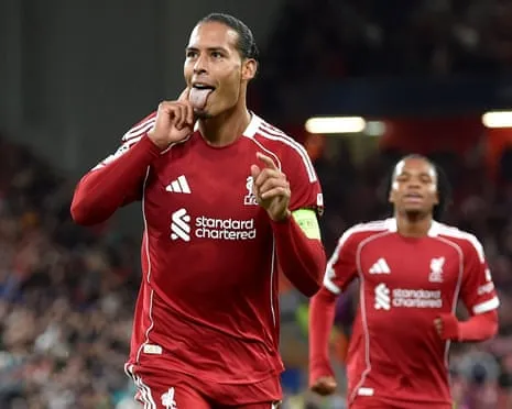 Van Dijk nods dramatic victory in clash with La Liga side